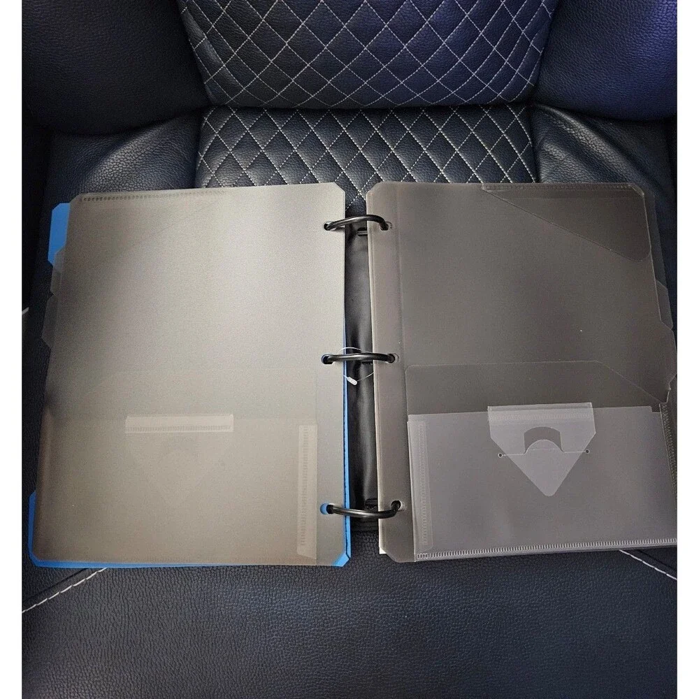 Five Star Flex X-Large Refillable Notebook Binder - Blue College Ruled